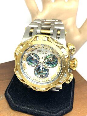 Invicta Men's Watch 36290 Chaos Swiss Quartz Chronograph Two Tone Steel 52.5mm